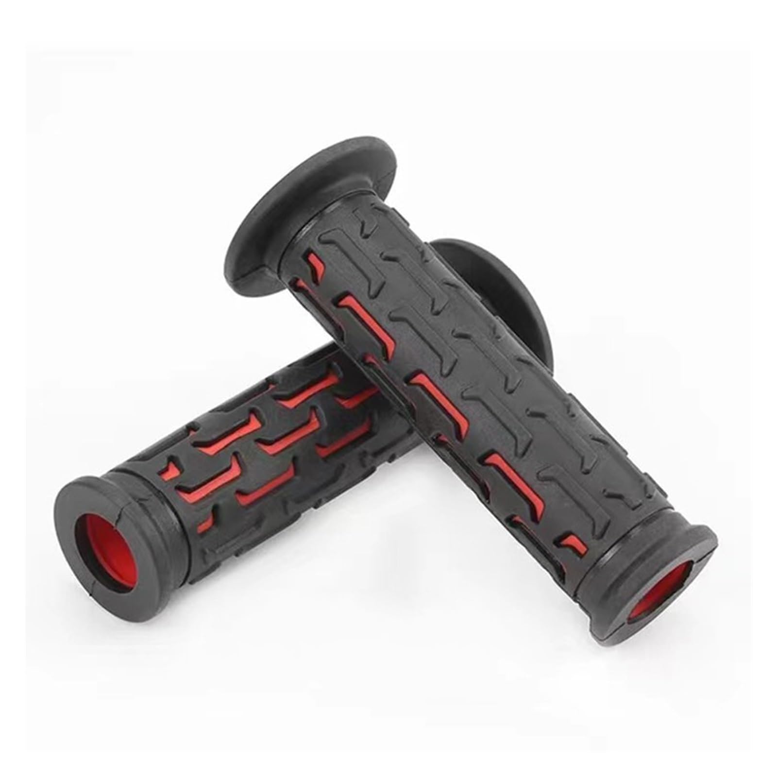 Griffe für Motorräder Off Road Griff Gummi Motorrad Zubehör Griff Gummi Griff Moped Batterie Auto Bequem Han Griffe für Lenker(Multi-colored2) von DQSSSL