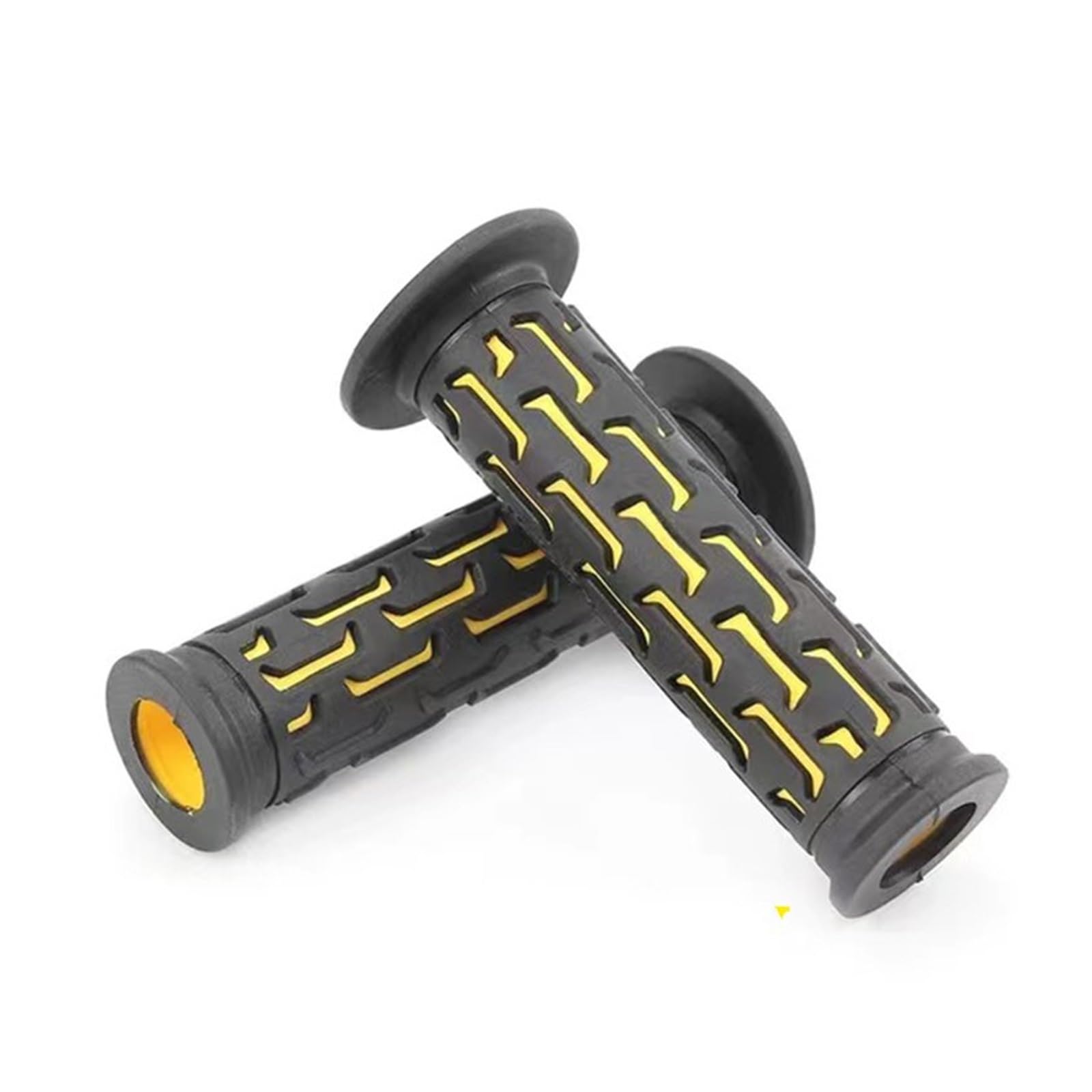 Griffe für Motorräder Off Road Griff Gummi Motorrad Zubehör Griff Gummi Griff Moped Batterie Auto Bequem Han Griffe für Lenker(Multi-colored4) von DQSSSL