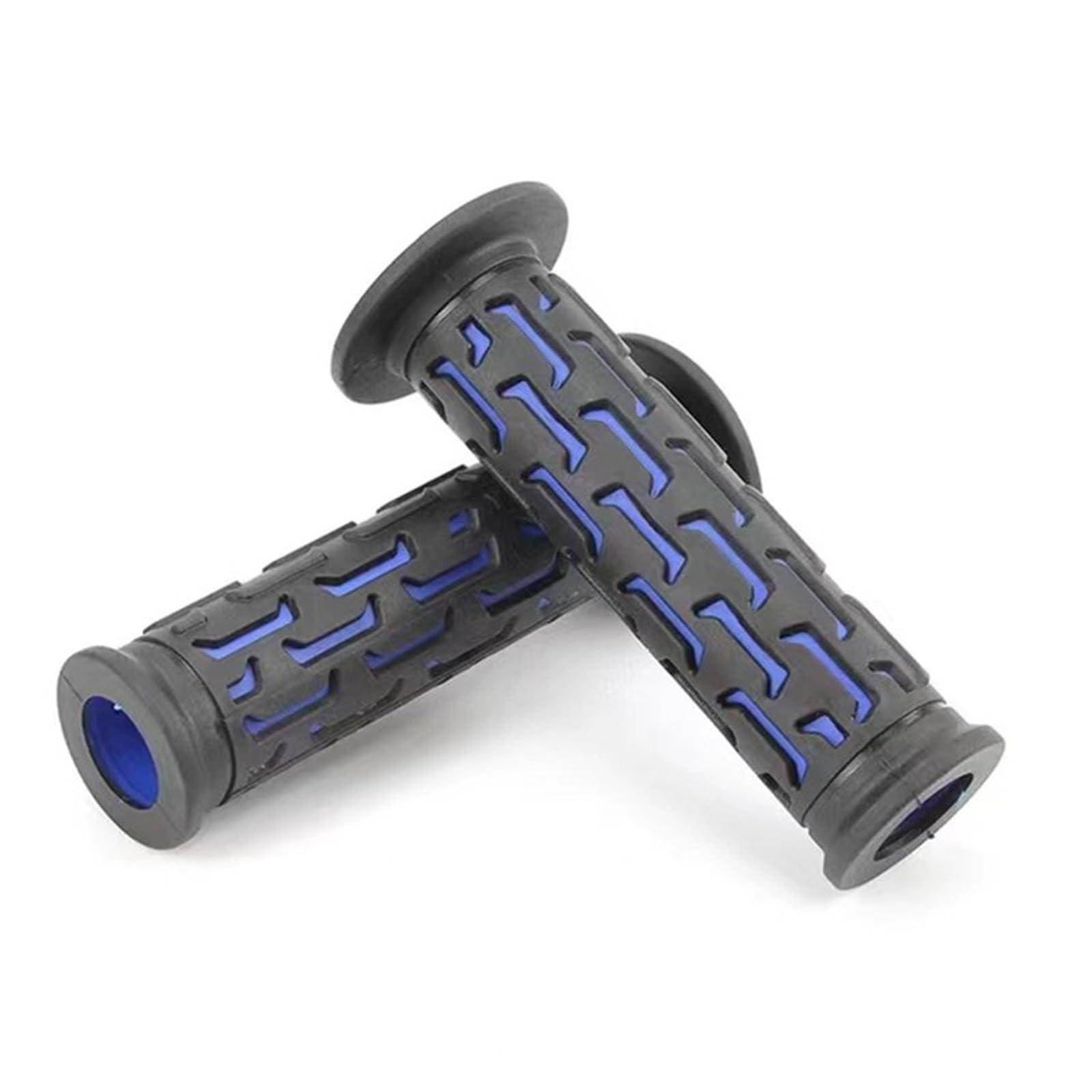 Griffe für Motorräder Off Road Griff Gummi Motorrad Zubehör Griff Gummi Griff Moped Batterie Auto Bequem Han Griffe für Lenker(Multi-colored6) von DQSSSL
