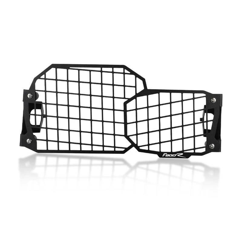 Scheinwerferschutz für Motorräder Für B&MW Für F 650 700 800 Für F800R Für F800GS Für ADV Motorrad Scheinwerfer Schutz Kühlergrill Schutz Abdeckung Hand Licht Kühlergrill Kühlergrill-Schutz(Black) von DQSSSL