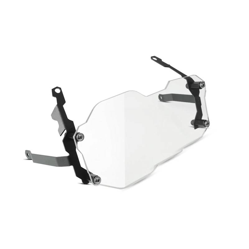 Scheinwerferschutz für Motorräder Für B&MW Für R1250GS Für R1250 Für LC Für Abenteuer 2021 Motorrad Scheinwerfer Schutz Kühlergrill Schutz Abdeckung Schutz Grill Kühlergrill-Schutz(Transparent) von DQSSSL