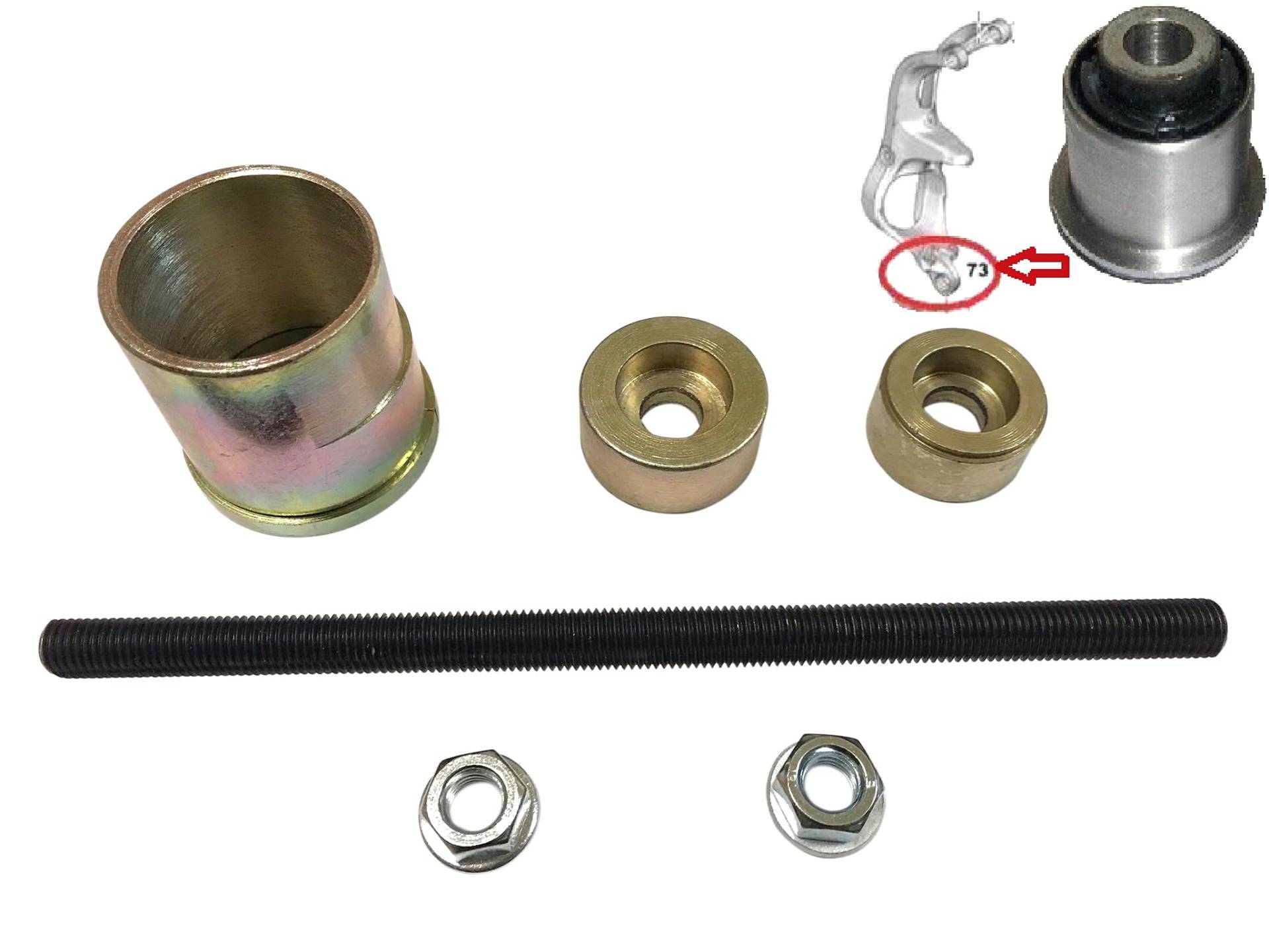 DR TOOLS Vorderachsbuchsen Lager Abzieher De/Montage, Gummimetalllager Satz Einpresswerkzeug Silentlager Werkzeug C5 II III C6 DR TOOLS Vorderachsbuchsen Lager Abzieher De/Montage, Gummimetalllager Satz Einpresswerkzeug Silentlager Werkzeug C5 II III C6 von DR TOOLS