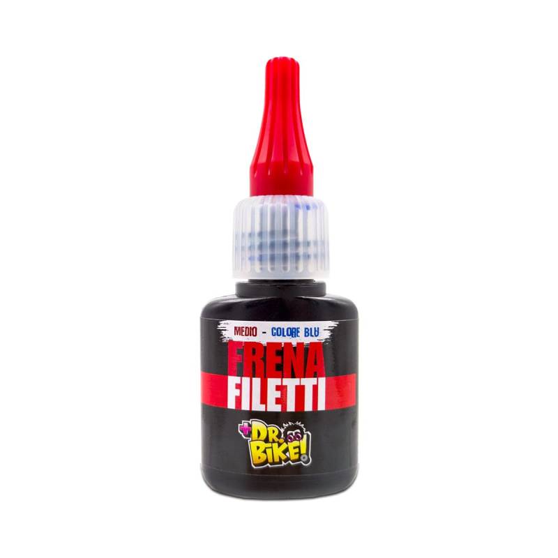 DR. BIKE Schraubensicherung mittelfest 10 ml Schraubensicherung Mittlerer Widerstand 10 ml Blockiert Gewinde für Bolzen, Schrauben, Muttern, Bolzen, verhindert das Herausdrehen durch Vibration, von DR. BIKE
