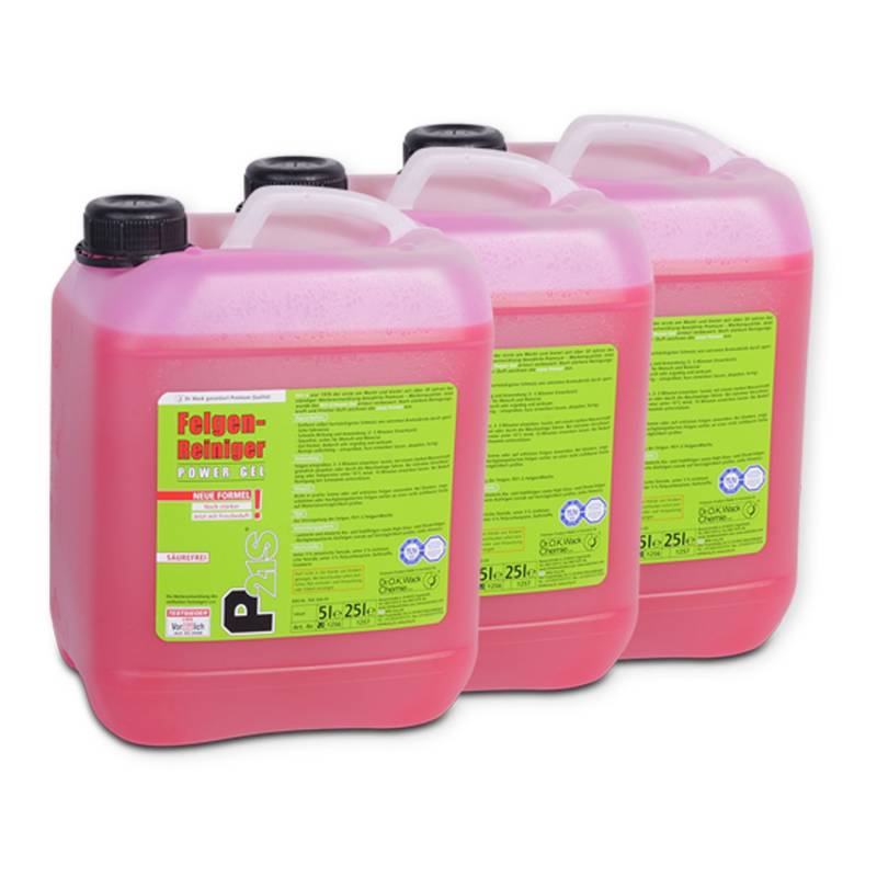 3X Dr. Wack P21S Power Gel FelgenReiniger 5L 1256 von Dr. Wack