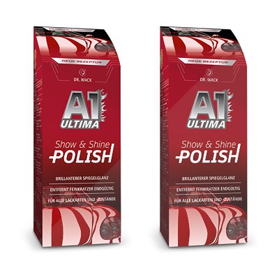 Dr. Wack 2x 250 ml A1 ULTIMA Show & Shine Polish von DR. WACK