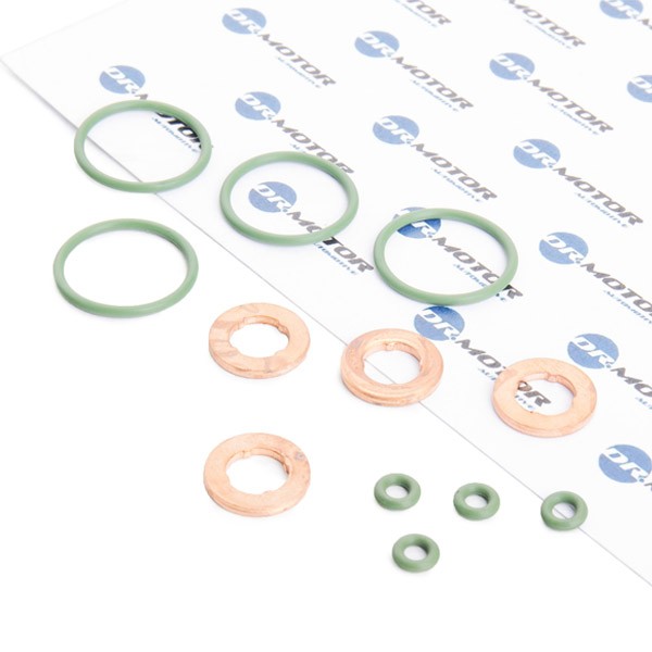 DR.MOTOR AUTOMOTIVE Dichtungssatz, Einspritzdüse VW,AUDI,SKODA DRM007S 059130519,WHT000884,WHT000884  059130519,WHT000884,059130519,WHT000884 von DR.MOTOR AUTOMOTIVE