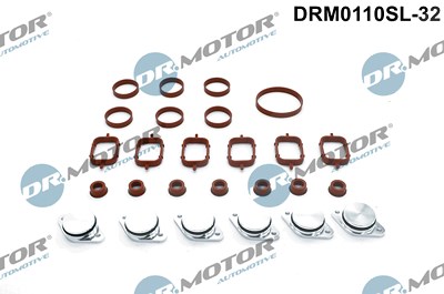 Dr.motor Automotive Dichtungssatz, Ansaugkrümmer [Hersteller-Nr. DRM0110SL-32] für BMW, Land Rover, Opel von DR.MOTOR AUTOMOTIVE