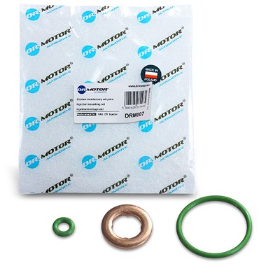 Dr.motor Automotive Dichtungssatz, Einspritzdüse [Hersteller-Nr. DRM007] für Audi, Seat, Skoda, VW von DR.MOTOR AUTOMOTIVE