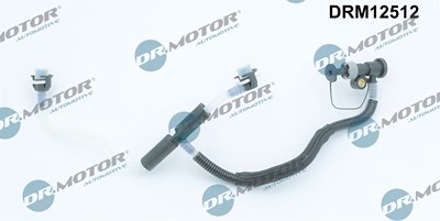 Dr.motor Automotive Schlauch, Leckkraftstoff [Hersteller-Nr. DRM12512] für Mercedes-Benz von DR.MOTOR AUTOMOTIVE