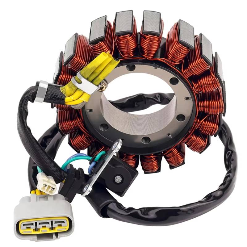 DRCIOQAZR Für CBR400 CBR400X 2013 Für CBR400R 2013 2014 2015 31120-MJW-J01 Motorrad Motor Teile Zündgerät Stator Spule Motorrad Stator Spule Zubehör Motorrad-Statorspule von DRCIOQAZR