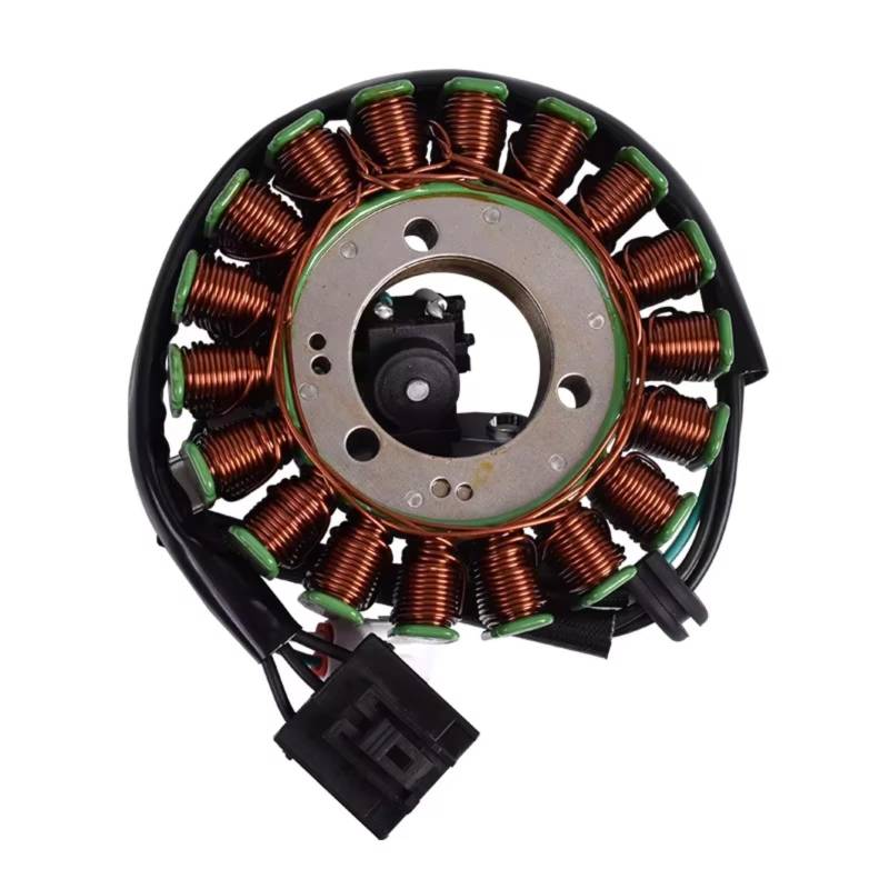 DRCIOQAZR Für EX400 Für Ninja 400R 2018-2024 Für KLE300 2017-2023 21003-0178 Motorrad Generator Magneto Stator Spule Motorrad Stator Spule Zubehör Motorrad-Statorspule von DRCIOQAZR