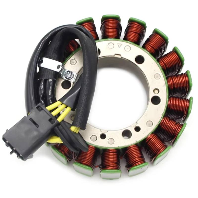 DRCIOQAZR Für G650X K15 2006 2007 2008 2009 2010 12317699394 Motorrad Zündspule Stator Motorrad Magneto Stator Platte Zündspule Zubehör Motorrad-Statorspule von DRCIOQAZR