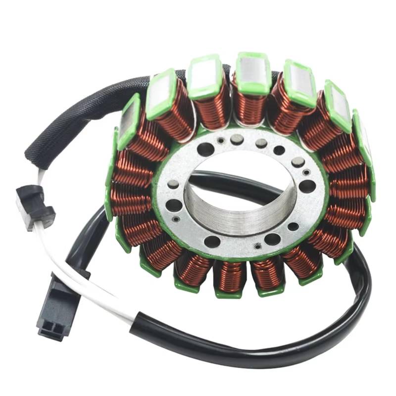 DRCIOQAZR Für KLE650 2007 2008 2009 2010 2011 2012 2013 2014 2015 2016 Für ZX600 Für Ninja ZX-6R 21003-0042 Motorrad Generator Stator Spule Zubehör Motorrad-Statorspule von DRCIOQAZR
