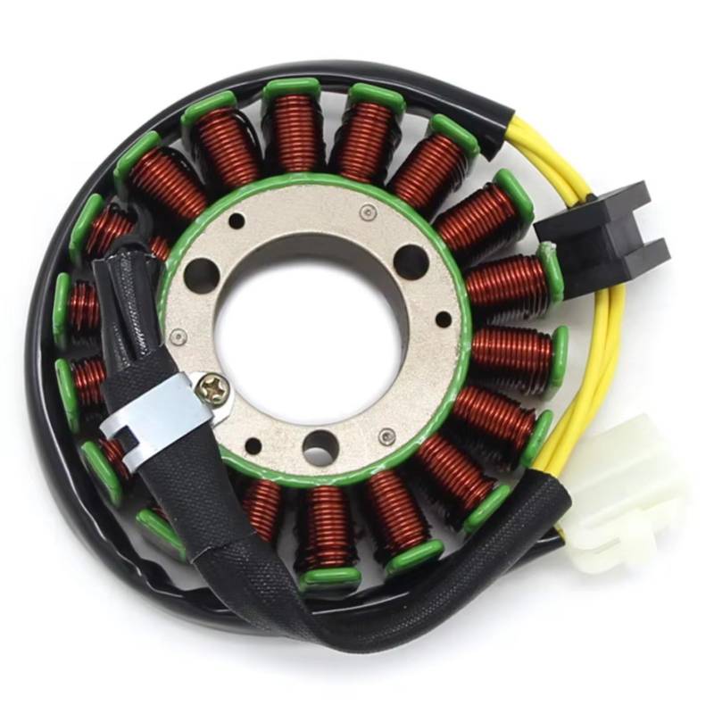 DRCIOQAZR Für KLF220 Für Bayou 220 1996 1997 1998 1999 2000 2001 2002 21003-1287 Motorrad Zündung Stator Spule Motorrad Stator Spule Zubehör Motorrad-Statorspule von DRCIOQAZR