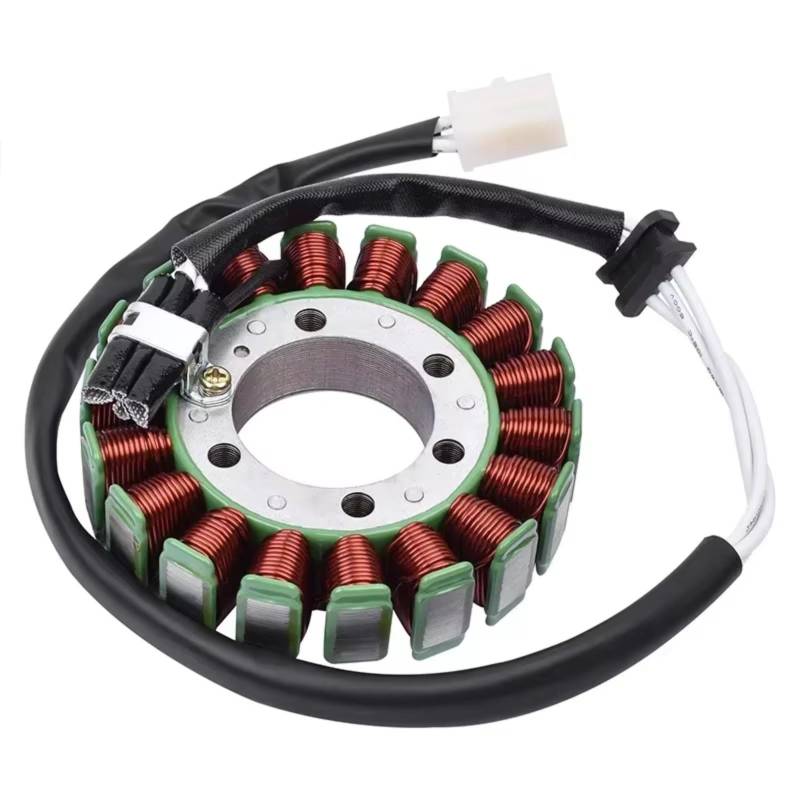 DRCIOQAZR Für Ninja 650R EX650A8F 2008 21003-0042 Motorrad Magneto Generator Stator Spule Motorrad Stator Spule Zündung Generator Motor Zubehör Motorrad-Statorspule von DRCIOQAZR