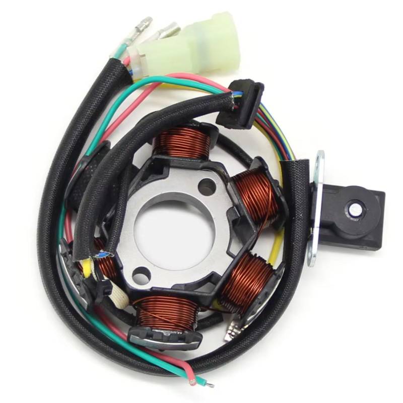 DRCIOQAZR Für TRX90 Vier Für Trax 90 1993 1994 1995 1996 1997 1998 1999 2000 31120-HF7-003 Motorrad Zündspule Stator Motorrad Stator Spule Zubehör Motorrad-Statorspule von DRCIOQAZR