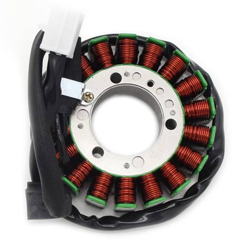 DRCIOQAZR Für VN400 Für VN400-A 1995 1996 1997 21003-1383 Motorrad-Zündstatorspule Motorrad-Magneto-Statorplatte Zündspule Zubehör Motorrad-Statorspule von DRCIOQAZR