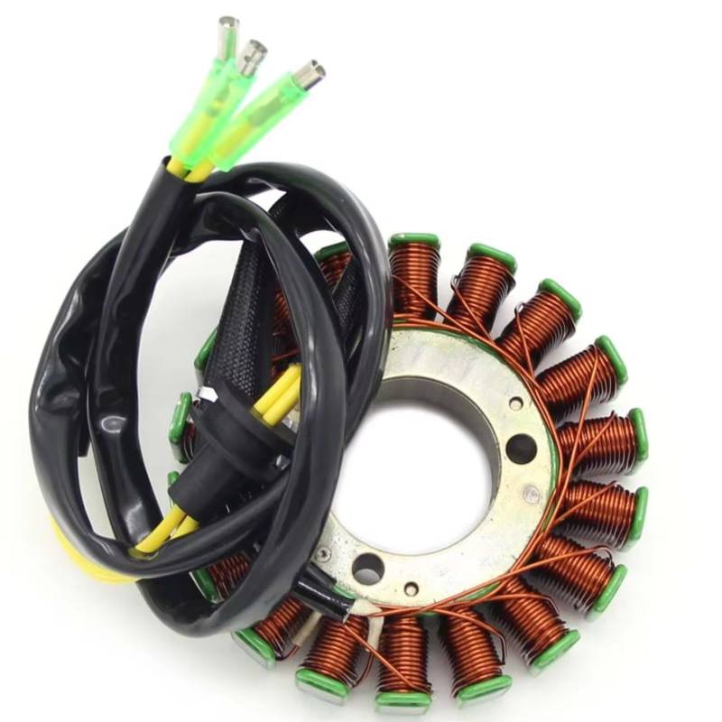 DRCIOQAZR Für VN750 Für Vulcan 750 1986-2006 21003-1118 Motorrad Generator Stator Spule Motorrad Stator Spule Zubehör Motorrad-Statorspule von DRCIOQAZR