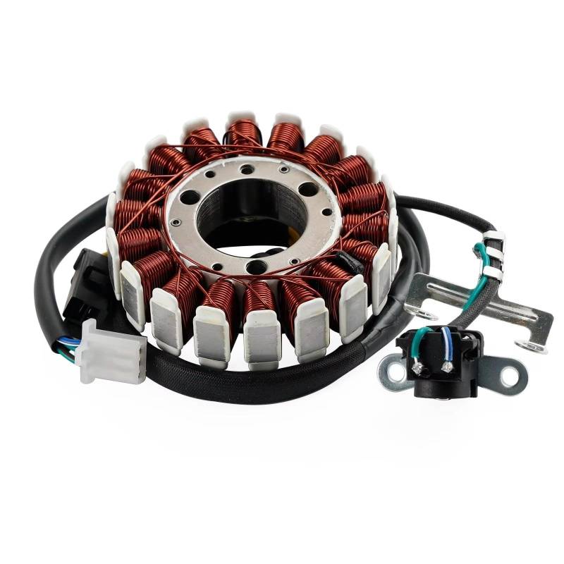 DRCIOQAZR Für XR125L 2003 2004 2005 2006 2007 31120-KRH-D00 Motorrad Magneto Generator Stator Spule Motorrad Stator Spule Zubehör Motorrad-Statorspule von DRCIOQAZR