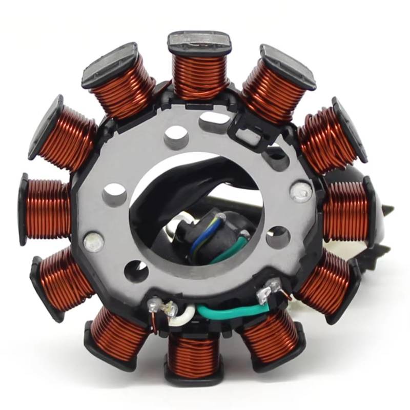 DRCIOQAZR Für XR150L 2015 2016 31120-KRH-781 Motorrad-Zündmagnet-Statorspule Motorrad-Magneto-Statorplatte Zündspule Zubehör Motorrad-Statorspule von DRCIOQAZR