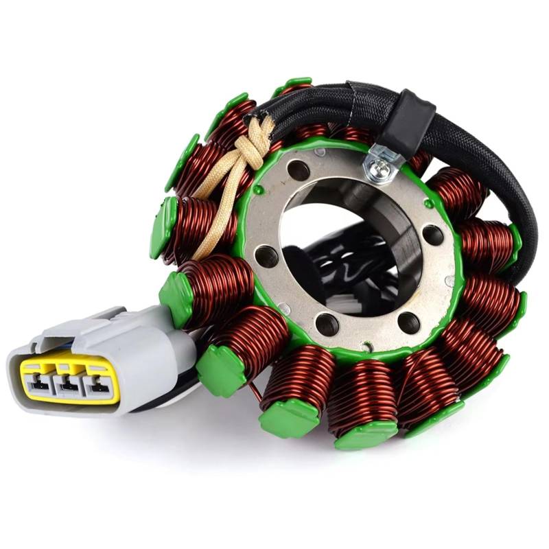 DRCIOQAZR Für ZX1000 Für Ninja ZX-10R 2008 2009 2010 21003-0072 Motorrad Stator Spule Motorrad Stator Spule Zündung Generator Motor Zubehör Motorrad-Statorspule von DRCIOQAZR
