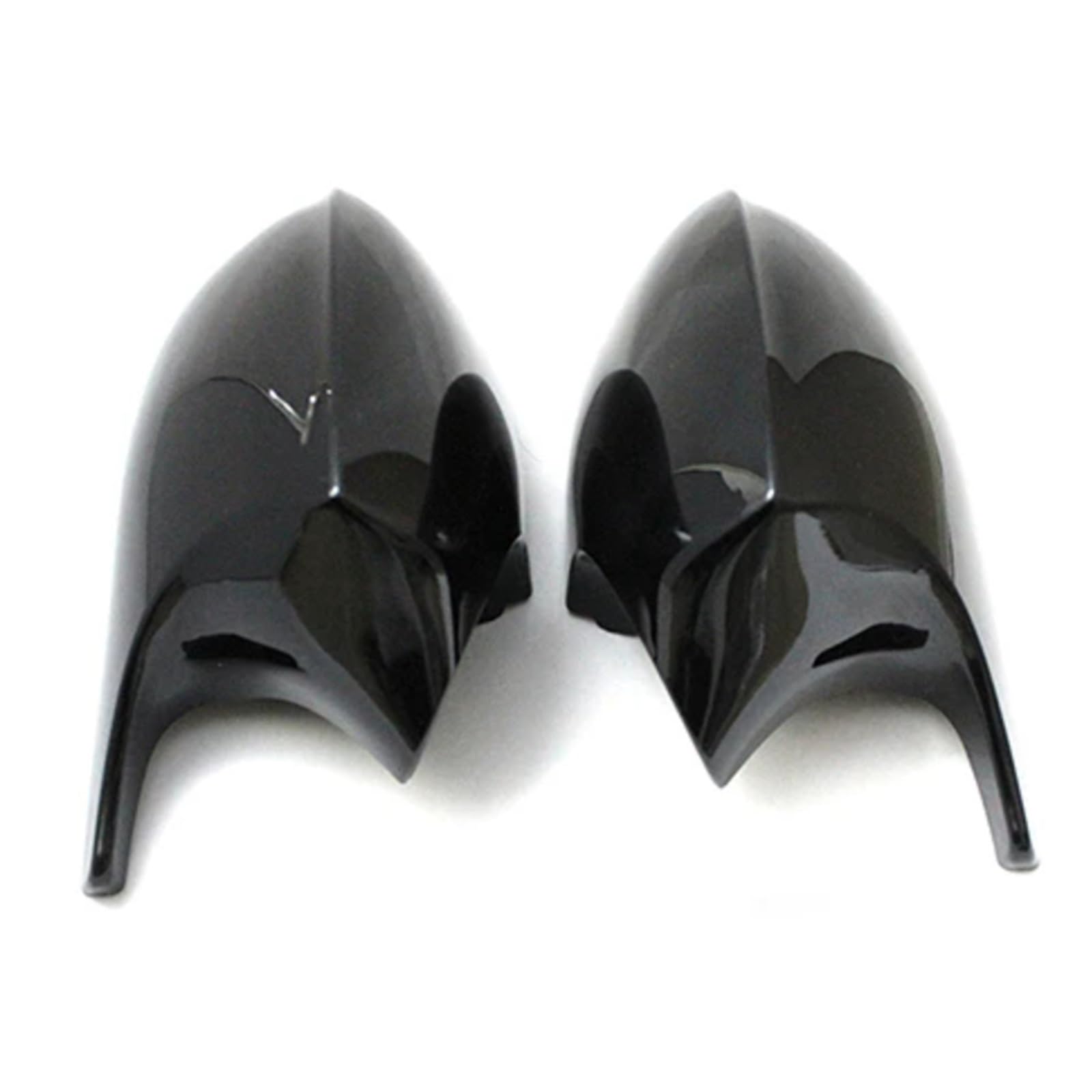 DRCIOQAZR Kompatibel Mit Für E92 E93 2010 2011 2012 2013, Carbonfaser-Musteroptik, Rückspiegelkappe Für Außenspiegel-Abdeckkappe Rückspiegel Kappe(Black,B) von DRCIOQAZR