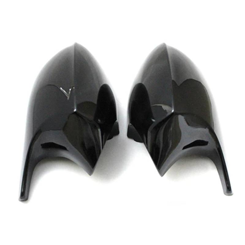 DRCIOQAZR Kompatibel Mit Für E92 E93 2010 2011 2012 2013, Carbonfaser-Musteroptik, Rückspiegelkappe Für Außenspiegel-Abdeckkappe Rückspiegel Kappe(Black,B) von DRCIOQAZR