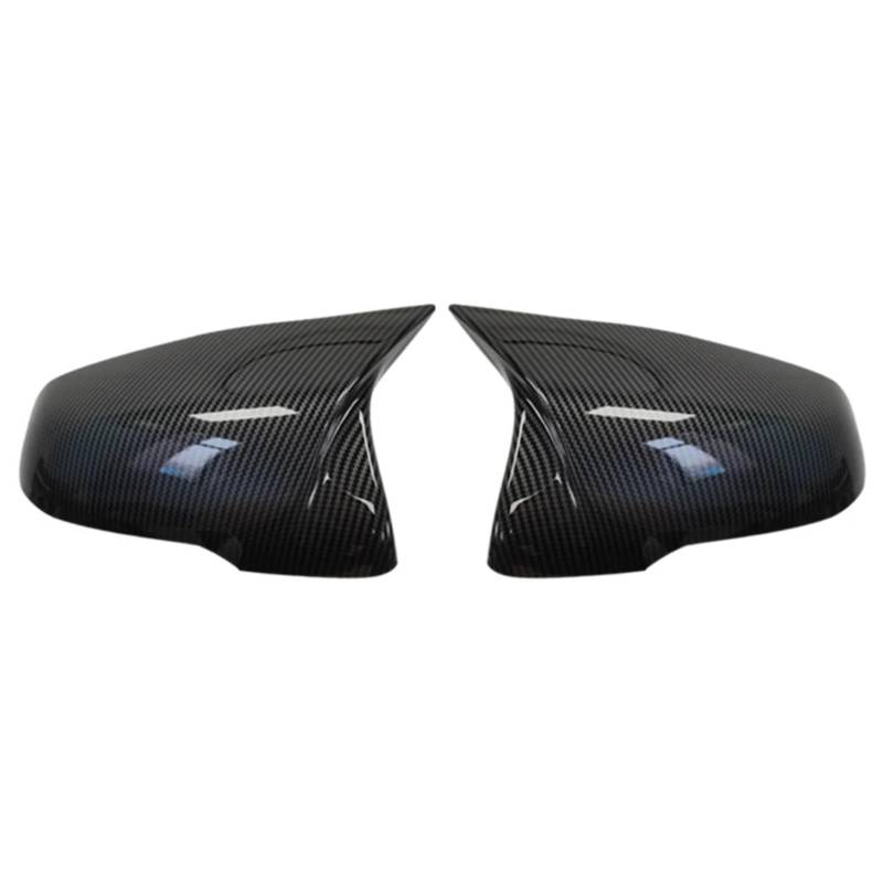 DRCIOQAZR Kompatibel Mit Für Touring F52 2017 2018 Rückspiegel-Abdeckkappe Tür Für Außenspiegel-Abdeckkappe Auto Für Außenspiegel-Abdeckungen Kappen Rückspiegel Kappe(Black Carbon) von DRCIOQAZR