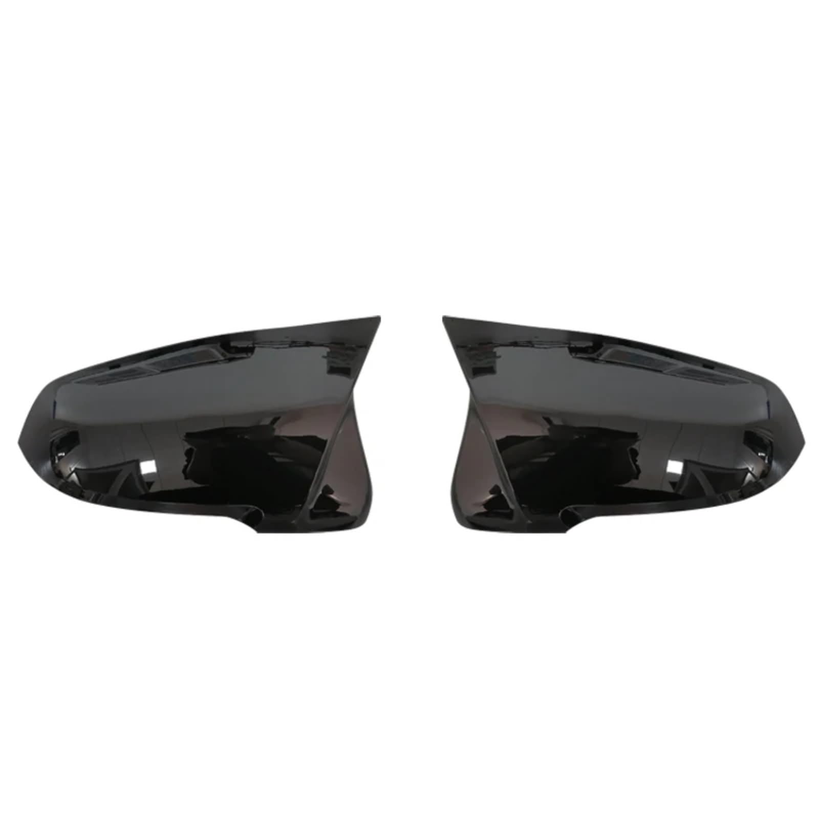 DRCIOQAZR Kompatibel Mit Für Touring F53 F40 2017 2018 2019 2020 2021 2022 2023 Carbonfaser-Musterstil, Schwarze Rückspiegelkappenabdeckung Rückspiegel Kappe(Black) von DRCIOQAZR