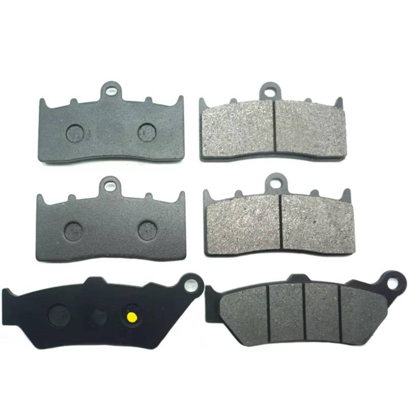 DRCIOQAZR Kompatibel Mit K1600B 2017 2018 2019 2020 2021 2022 2023. Für K1600 2018 2019 2020 Motorrad Vorne Hinten Bremsbeläge Ersatzteil Motorrad Bremsklötze(Front Rear) von DRCIOQAZR