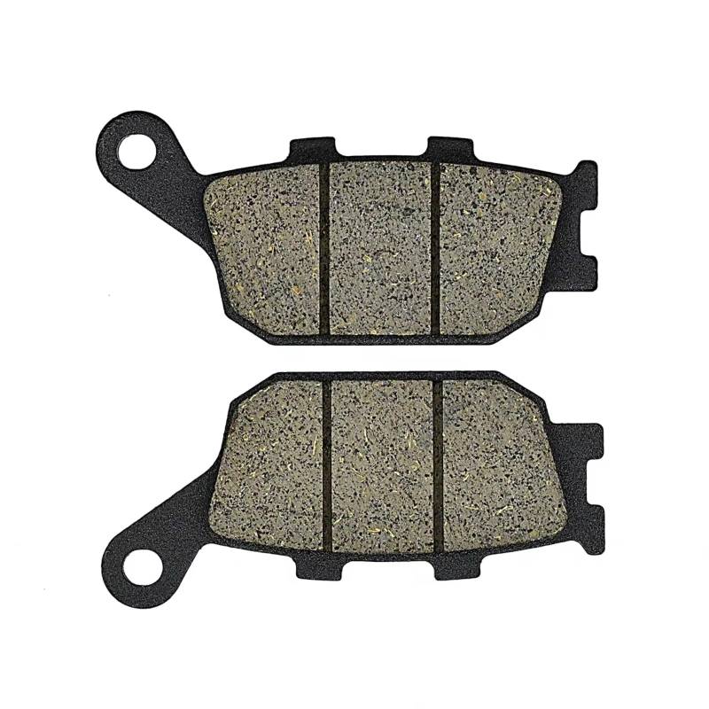 DRCIOQAZR Kompatibel Mit Suzuki Für DL650 AK9 GT Für V-Strom Für Traveller 2009–2011 Für GSX650 2007–2011 Für SV650 2003–2011 Motorrad-Hinterradbremsbeläge Motorrad Bremsklötze von DRCIOQAZR