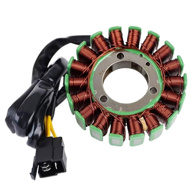 DRCIOQAZR Kompatibel Mit Suzuki Für GS500 2001-2006 Für GS500F 2004-2011 Für GS500H 2001-2003 31401-01D10 Motorrad-Statorspule Motorrad-Statorspule von DRCIOQAZR
