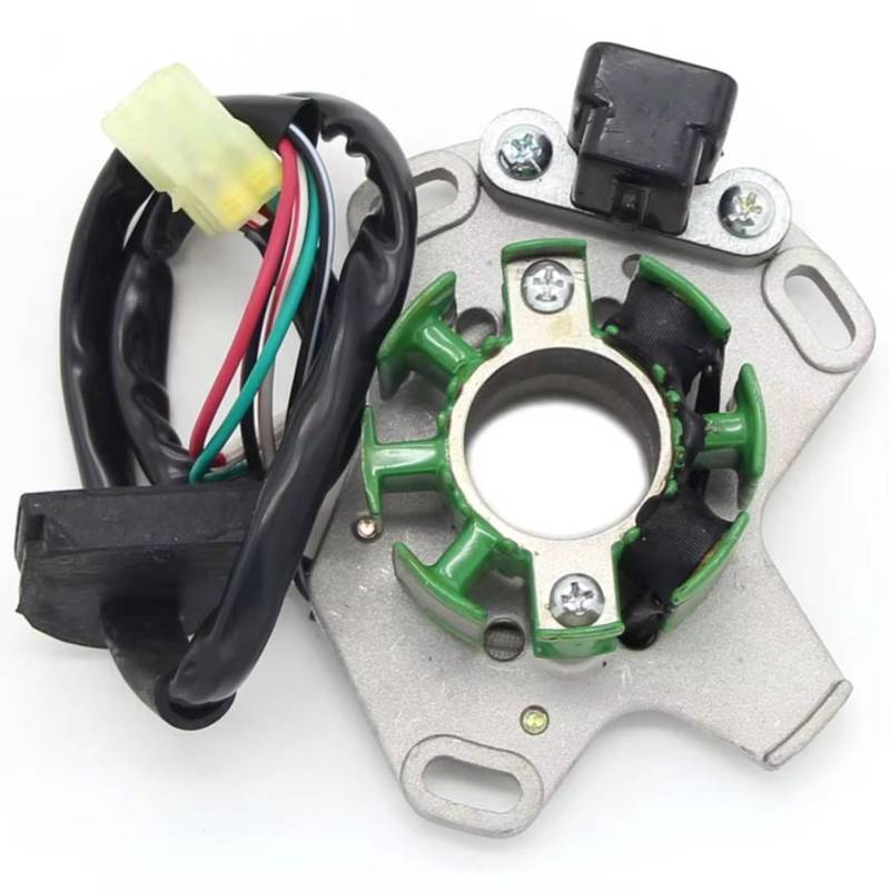 DRCIOQAZR Kompatibel Mit Suzuki Für RM125 2002 2003 2004 32101-36F10 Motorrad-Statorspule Motorrad-Magneto-Statorplatte Zündspule Zubehör Motorrad-Statorspule von DRCIOQAZR