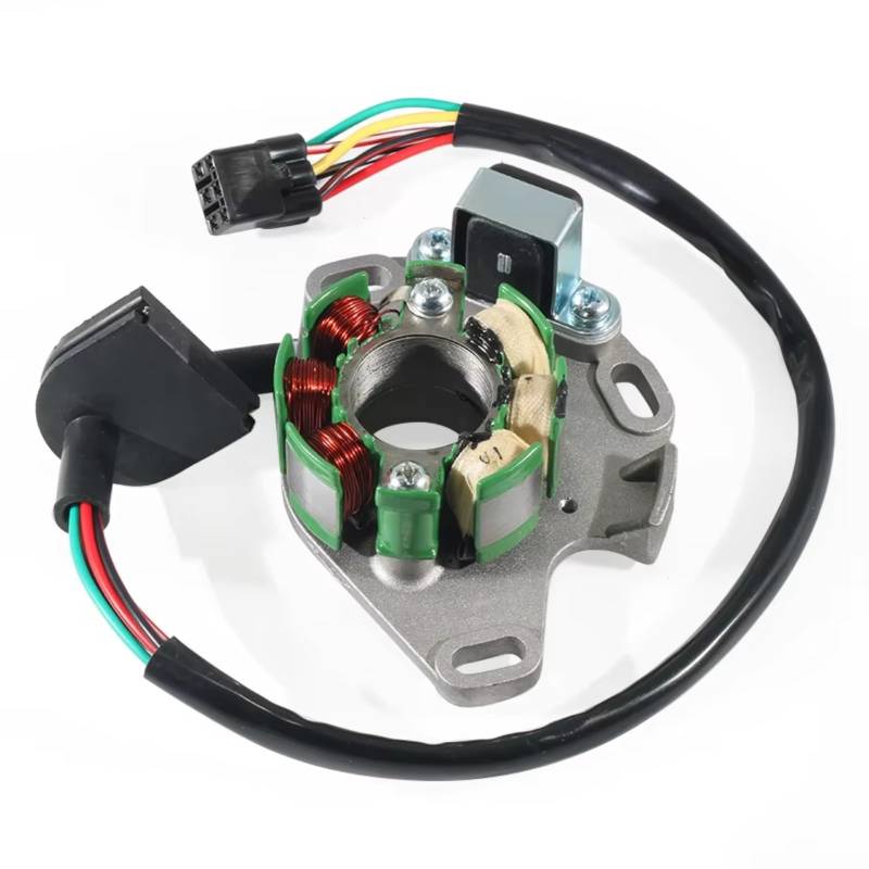 DRCIOQAZR Kompatibel Mit Suzuki Für RM250 2001 2002 2003 2004 2005 2006 2007 2008 Für RM250Z 2006 32101-37F30 Motorrad-Zündmotor-Statorspule Motorrad-Statorspule von DRCIOQAZR