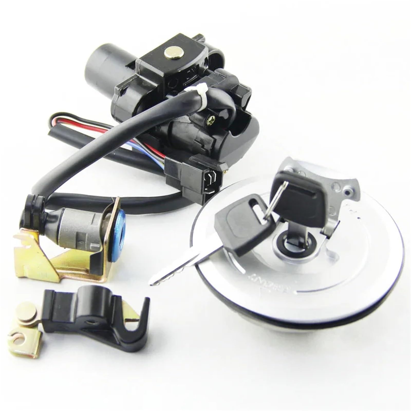 DRCIOQAZR Kompatibel Mit VTR1000 1998 Motorrad-Zündgerät-Schalter Kit Assembly Gas Cap Key Abdeckungsschloss Key Set Zubehör Abdeckung 35100-my1-007 Moto Bike-Zündschloss DRCIOQAZR Kompatibel Mit VTR1000 1998 Motorrad-Zündgerät-Schalter Kit Assembly Gas Cap Key Abdeckungsschloss Key Set Zubehör Abdeckung 35100-my1-007 Moto Bike-Zündschloss von DRCIOQAZR