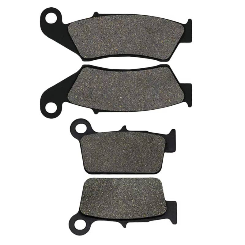 DRCIOQAZR Kompatibel Mit WR 250 R/X 2008 2009 2010 2011 2012 2013 2014 2015 Für YZ 250 F 4T 2003 2004 2005 2006 Motorradbremse Vorne Hinten Bremsbelag Motorrad Bremsklötze(Front and Rear) von DRCIOQAZR