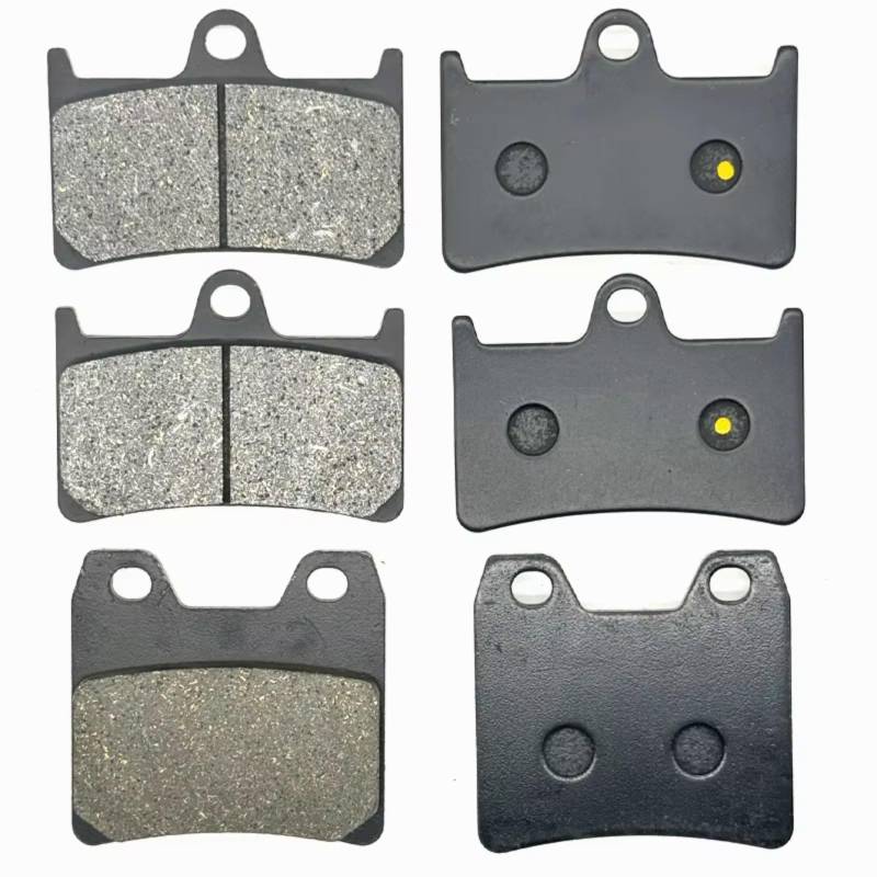 DRCIOQAZR Kompatibel Mit XJR1300 2002 2003 2004 2005 2006 2007 2008 2009 2010 2011 2012 2013 2014 2015 2016 2017 Motorrad Vorne Hinten Bremsbelag Motorrad Bremsklötze(Front Rear) von DRCIOQAZR