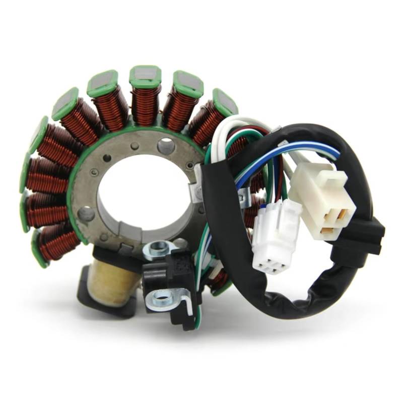 DRCIOQAZR Kompatibel Mit Yamaha Für XN125 2000 2001 2002 5DS-85510-00 Motorrad Zündung Magneto Stator Spule Motorrad Stator Spule Zubehör Motorrad-Statorspule von DRCIOQAZR