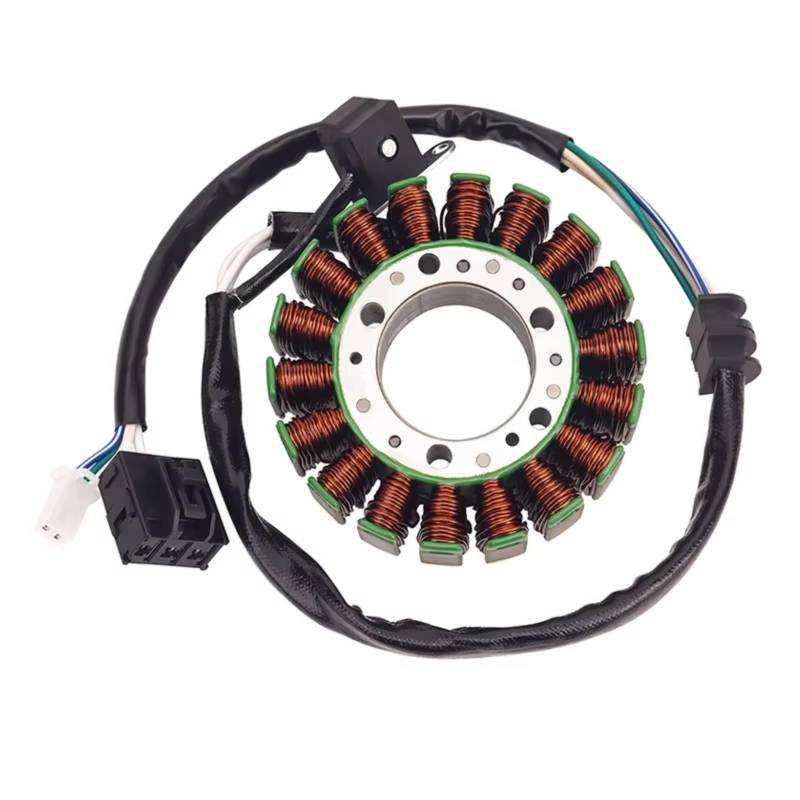 DRCIOQAZR Kompatibel Mit Yamaha Für XP500 Für T-MAX500 2001 2002 2003 5GJ-81410-00-00 Motorrad Generator Stator Spule Zubehör Motorrad-Statorspule von DRCIOQAZR