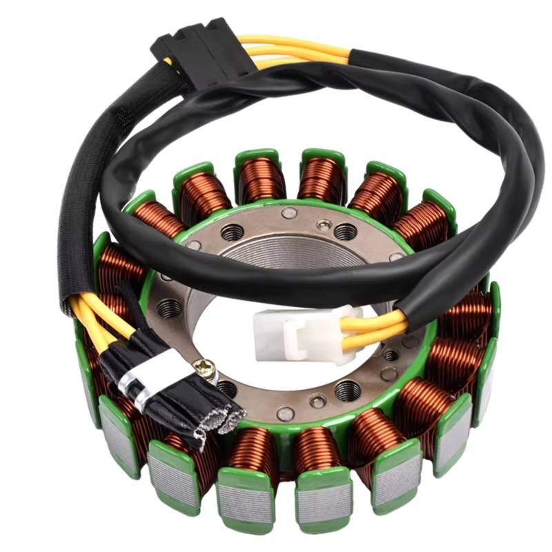 DRCIOQAZR Kompatibel Mit Yamaha Für XV400 1991 1992 1993 1994 Für XV500 1992 1993 1994 1995 1996 1997 1998 2GV-81410-20 Motorrad Generator Magneto Stator Spule Motorrad-Statorspule von DRCIOQAZR