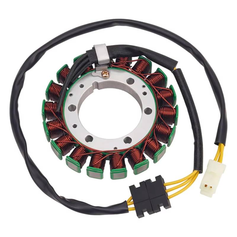 DRCIOQAZR Kompatibel Mit Yamaha Für XVS400 Für XVS400C 1996–2008 Für XVS650 1997–2002 2GV-81410-20-00 Motorrad-Generator-Statorspulenzubehör Motorrad-Statorspule von DRCIOQAZR
