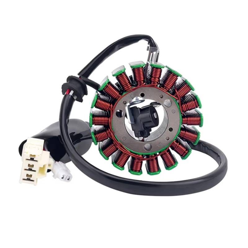 DRCIOQAZR Kompatibel Mit Yamaha Für YP250R Für X-MAX 2007 2008 2009 2010 2011 1C0-H1410-10-00 Motorrad Generator Stator Spule Zubehör Motorrad-Statorspule von DRCIOQAZR