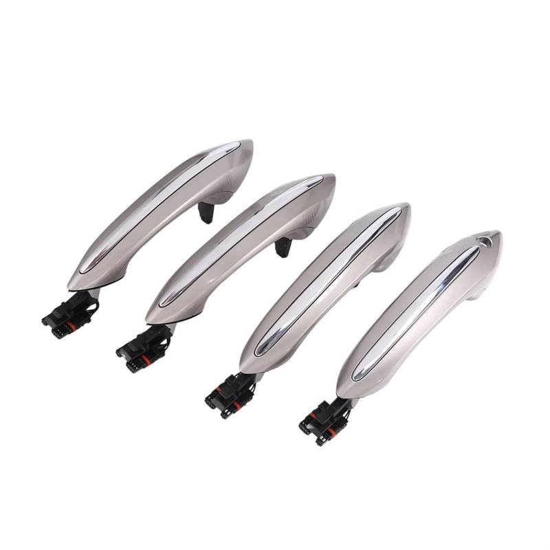 DRCIOQAZR car Türgriff außen Kompatibel Mit 5 F07 GT 2008 2009 2010 2011 2012 2013 Auto-Außentürgriffe 4 Stück OEM: 51217231931 51217231932 51217231933 51217231934 von DRCIOQAZR