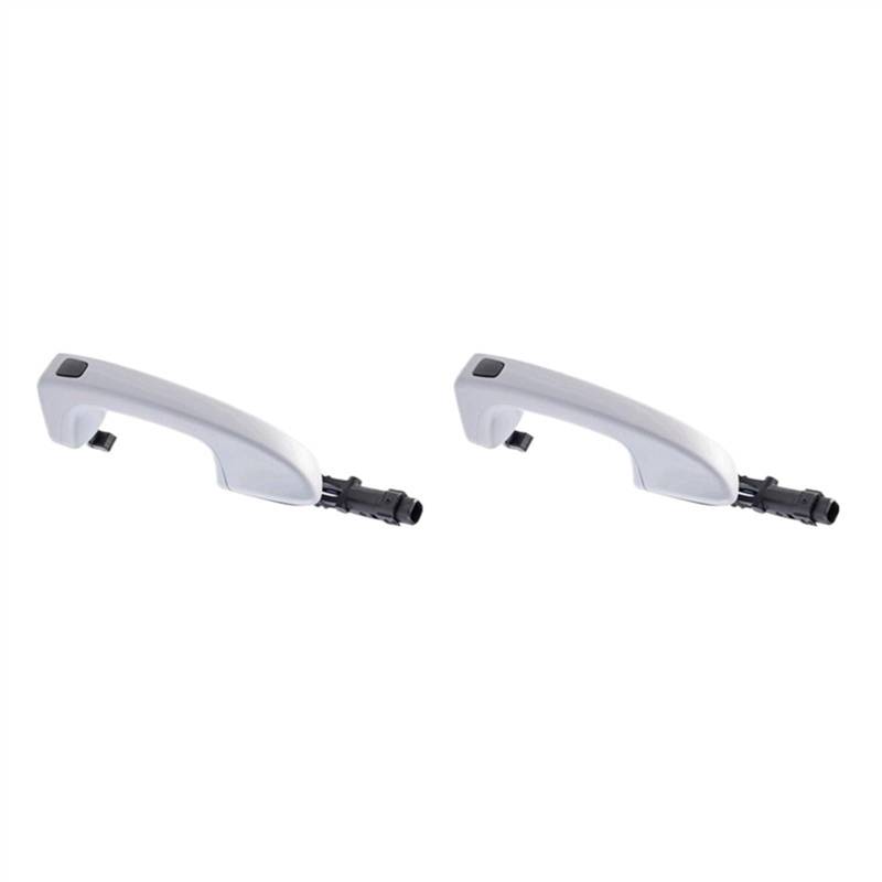 DRCIOQAZR car Türgriff außen Kompatibel Mit Porsche Für Cayenne 3.0L 3.6L 4.8L 2011 2012 2013 2014 2015 2016 2017 2018 Auto Linker Außentürgriff 2X OEM:95853120502G2X von DRCIOQAZR