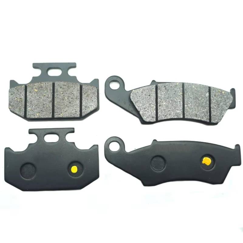 Kompatibel Mit Suzuki Für DR250RX 250XC 1996 1997 1998 1999 2000 2001 2002 2003 2004 2005 2006 Für DR250RXGL 250GP 1998 Bremsbeläge Vorne Hinten Motorrad Bremsklötze(Front Rear Pads) von DRCIOQAZR