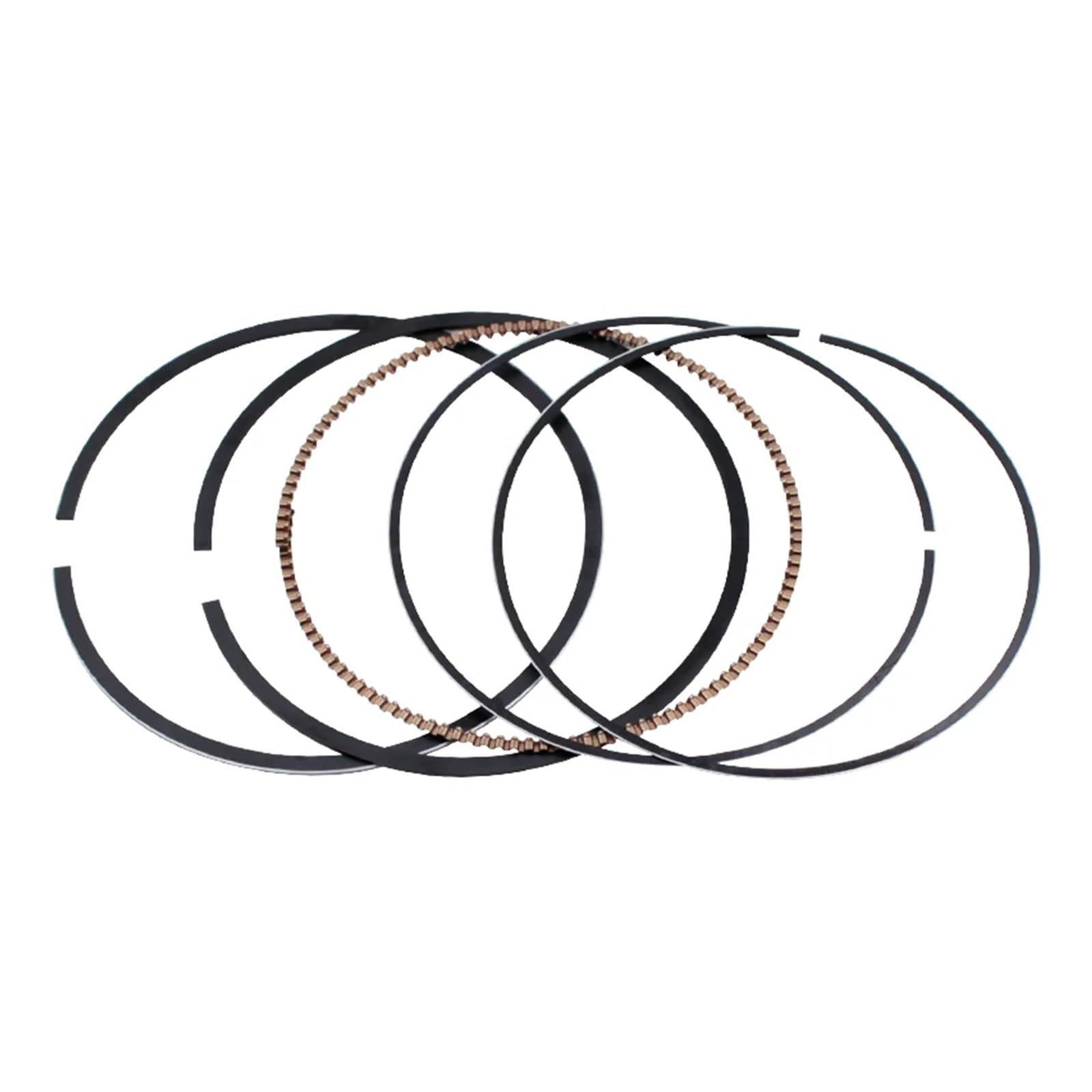 1Set/4Sets Motorrad Zubehör Zylinder Größe 55mm Kolben Ringe Full Kit for Zephyr 400 ZR400C ZR400(1 Set 55mm) von DRDQFF