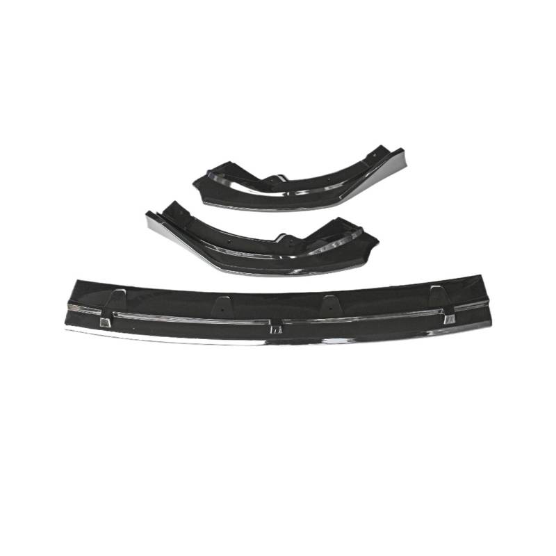 Xuanqingyi Store Kompatibel mit Camry 2018–2020 Deluxe Edition Frontstoßstange Spoiler Lip Splitter Body Kit glänzend schwarz Carbon Fiber Look(Glossy Black) von DRDQFF