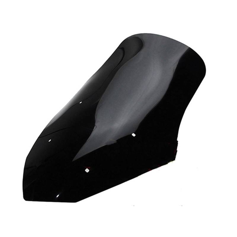 Motorrad Windschutzscheibe Frontscheibe Verkleidung für YAMAHA NMAX155 N-MAX 155 NMAX125 N-MAX 125 2020-2023 Windschild (Farbe: Schwarz) von DREOW