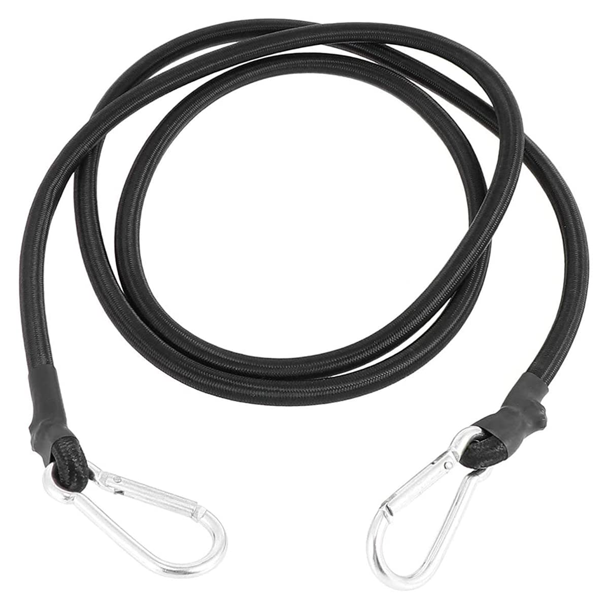 DRERIO 2m Gepäckspanner mit Haken Schwarz Spanngummis mit Karabiner 200 cm Lange Spanngurte mit Haken Gummibändern Bungee Kabel für Car Caravan Trunks Camping-Wohnmobile DRERIO 2m Gepäckspanner mit Haken Schwarz Spanngummis mit Karabiner 200 cm Lange Spanngurte mit Haken Gummibändern Bungee Kabel für Car Caravan Trunks Camping-Wohnmobile von DRERIO