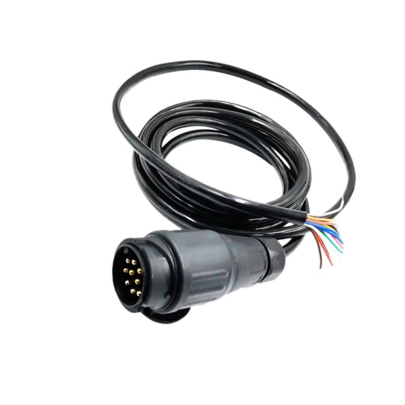 DRESSOOS 12v Poliger Steckeradapter Für Wohnmobile Wasserdichter Kabelverbinder Kabelsatz Für Europäische Standardanhänger Pkw Und LKW von DRESSOOS
